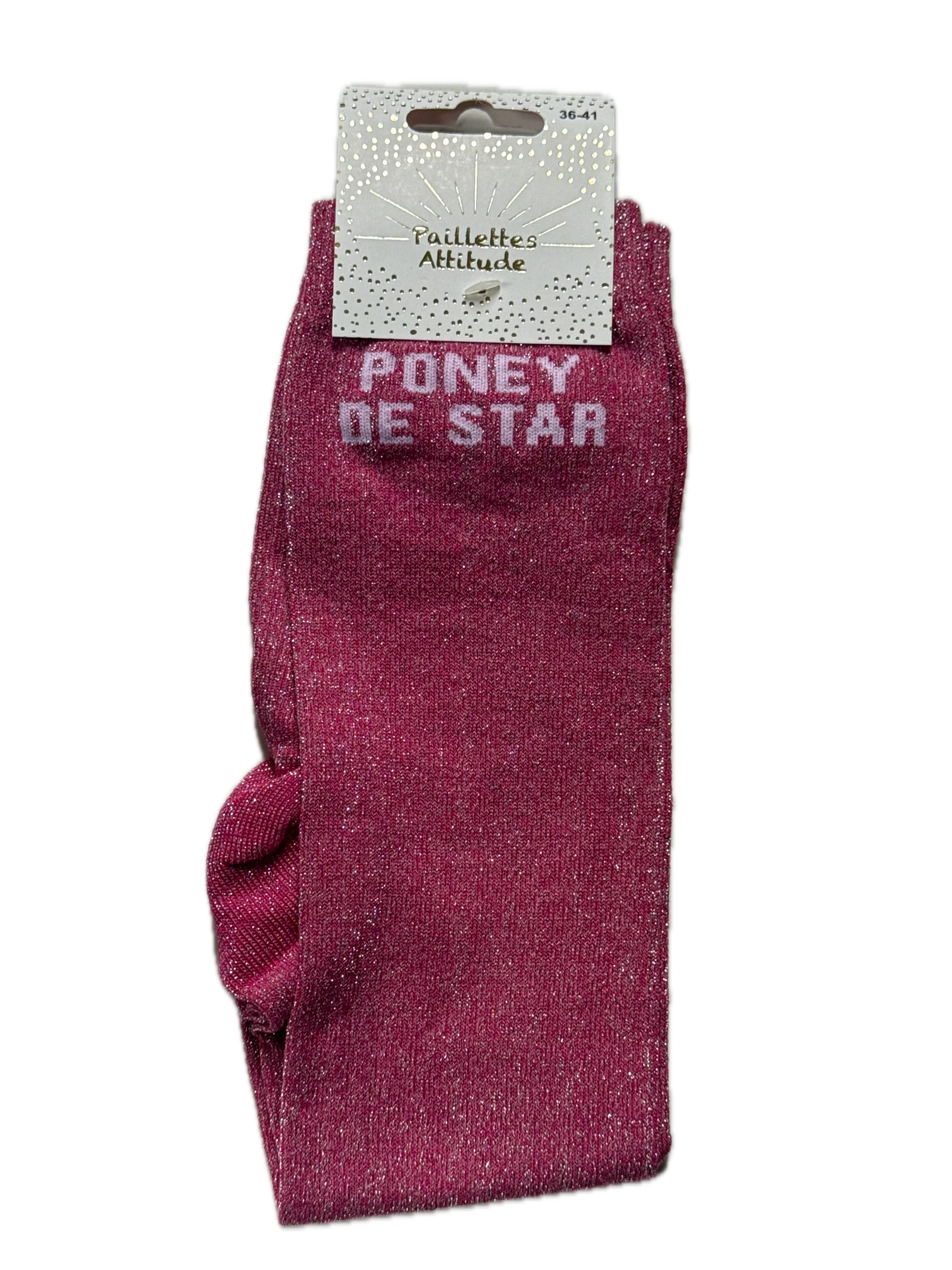 PAILLETTES ATTITUDE - Chaussettes 