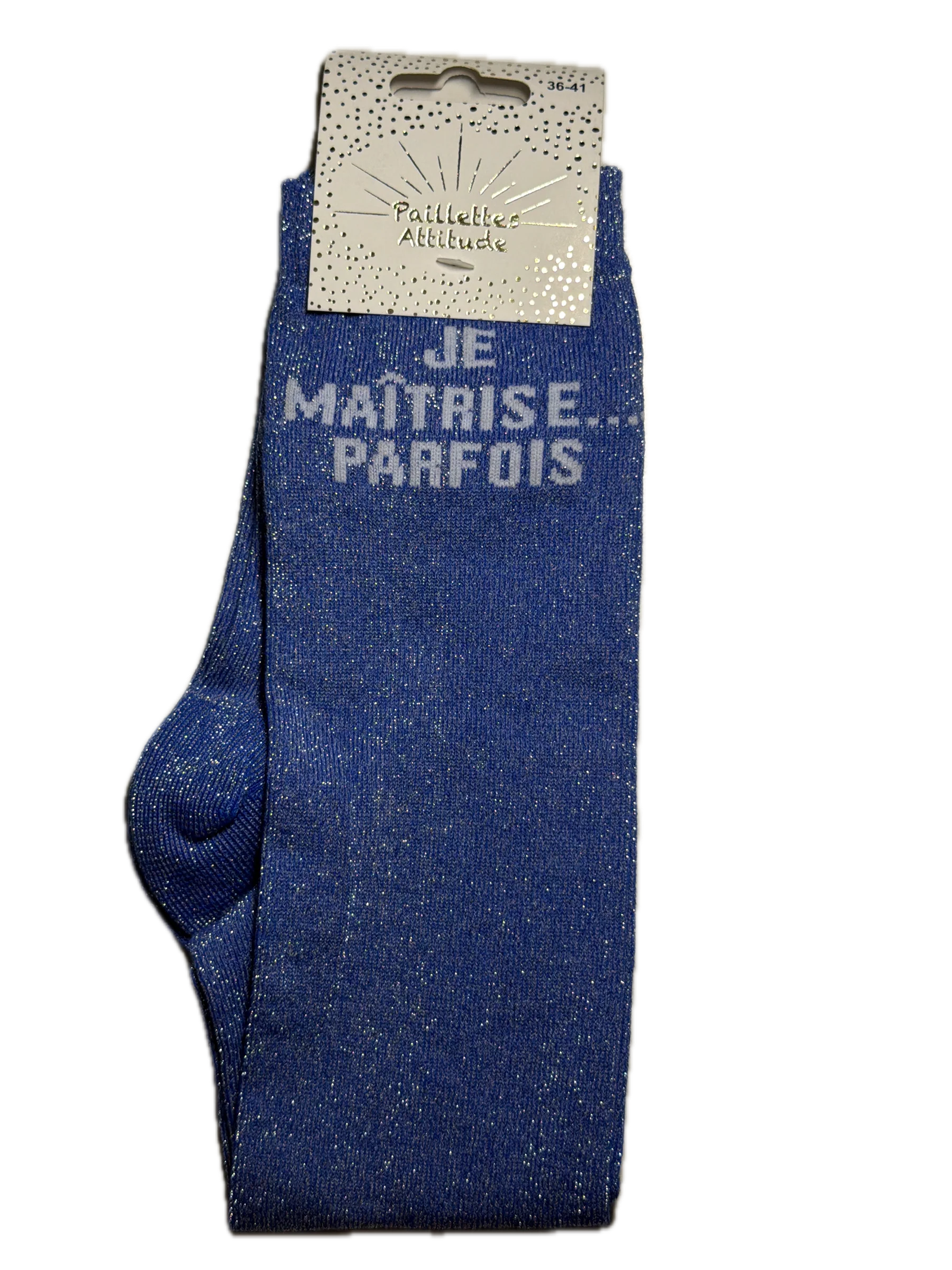 PAILLETTES ATTITUDE - Chaussettes 