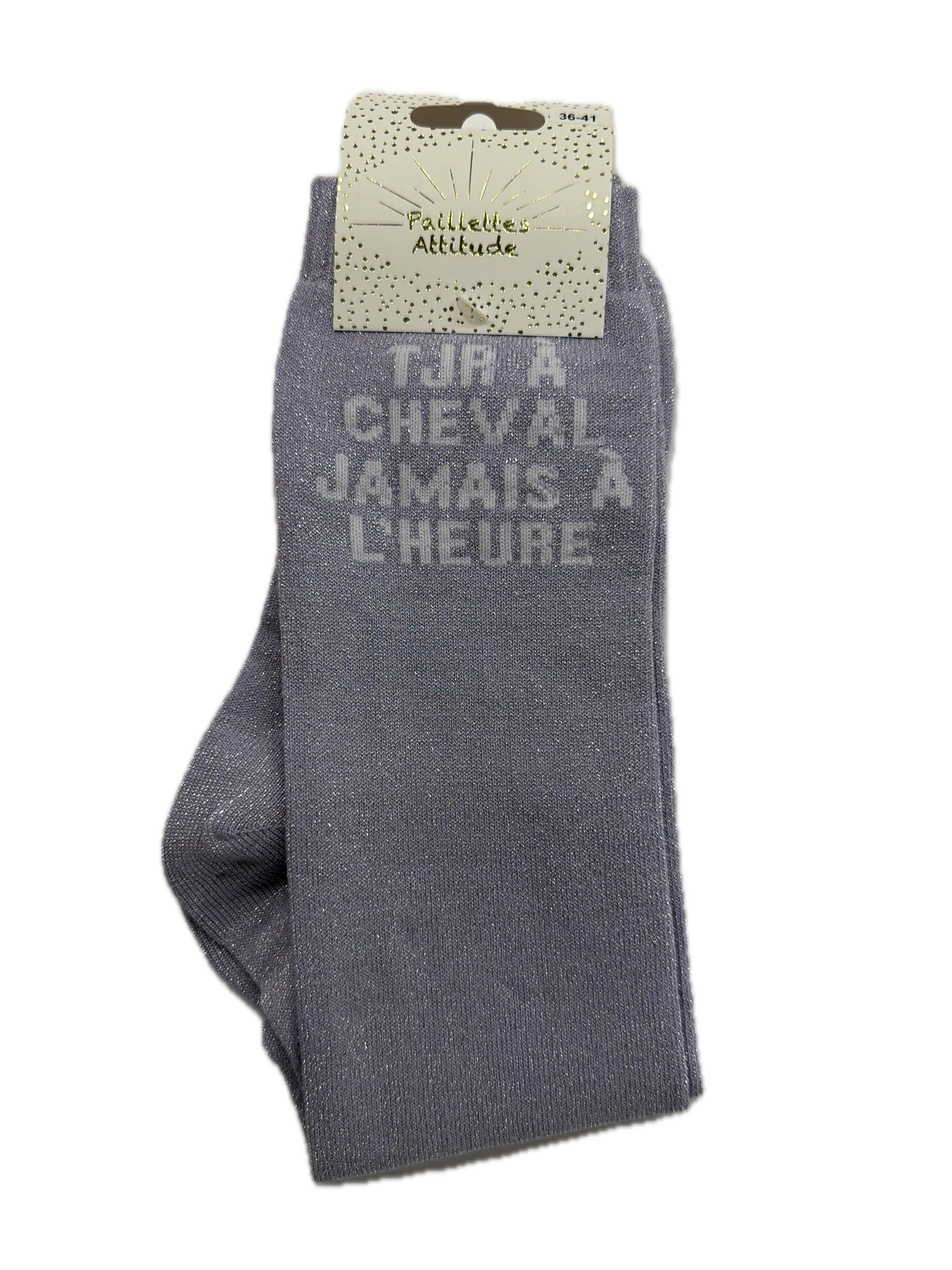 PAILLETTES ATTITUDE - Chaussettes 
