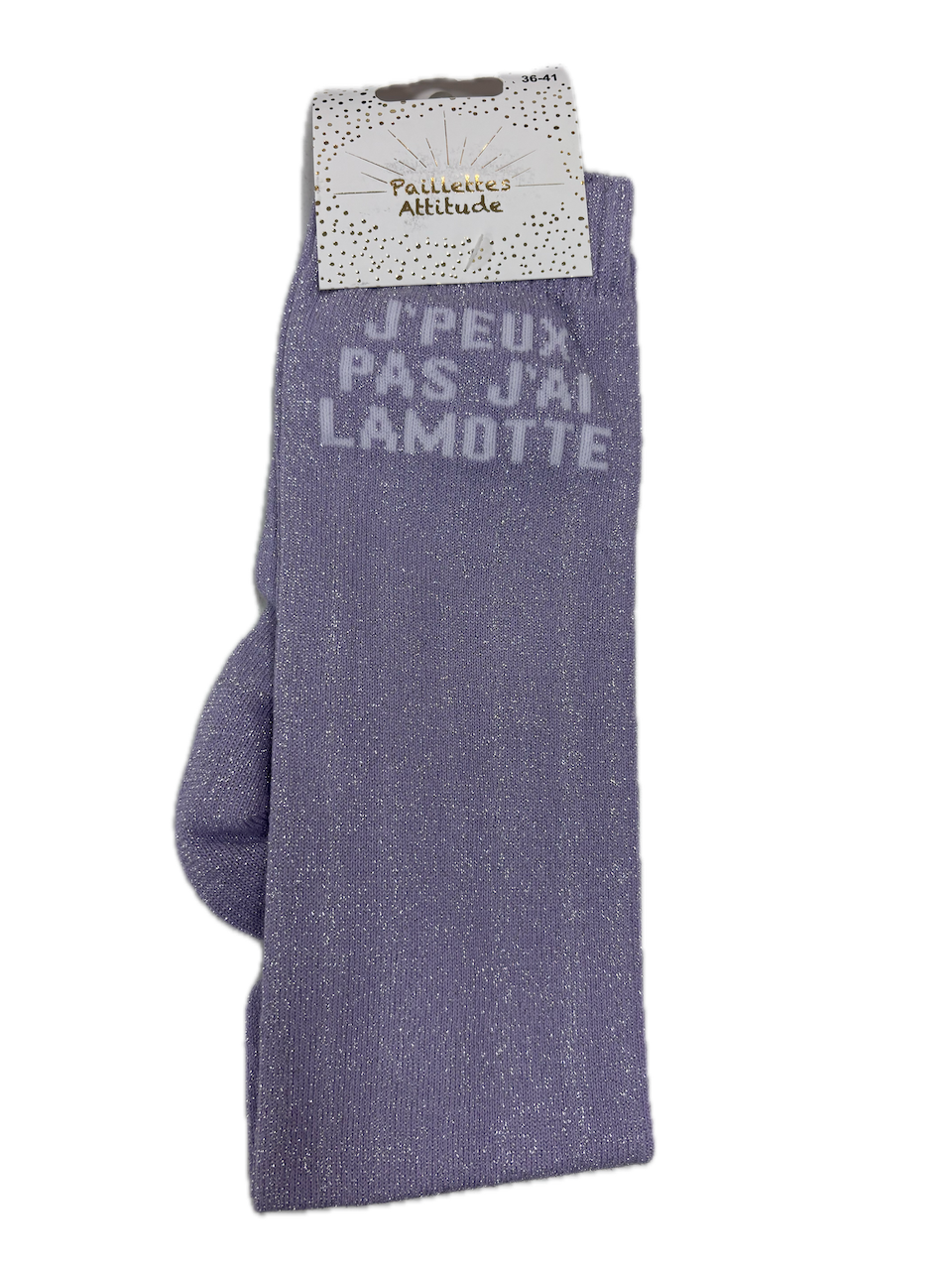 PAILLETTES ATTITUDE - Chaussettes 