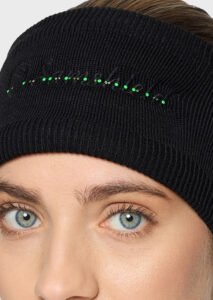 SAMSHIELD - Headband AMALIE CRYSTAL Black