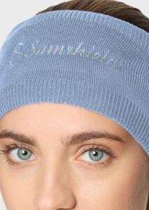 SAMSHIELD - Headband AMALIE CRYSTAL Cashmere Blue