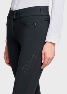 SAMSHIELD - Pantalon CLARA FLORAL Moonless Night