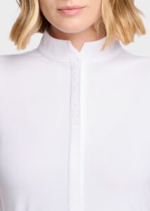 SAMSHIELD - Polo ROXANE PRENIUM Blanc