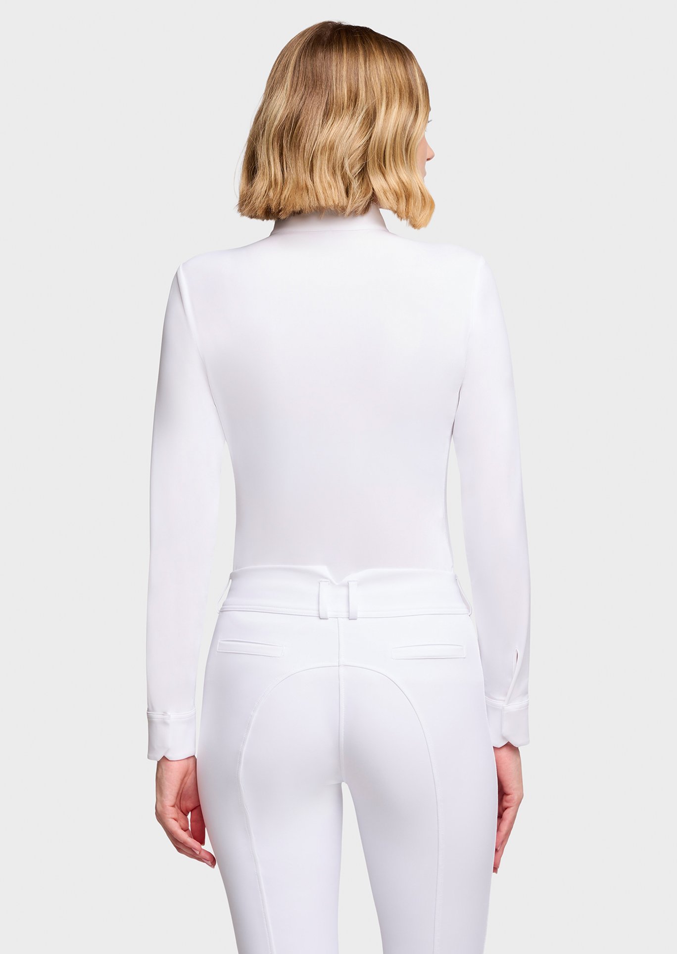 SAMSHIELD - Polo ROXANE PRENIUM Blanc – Image 3