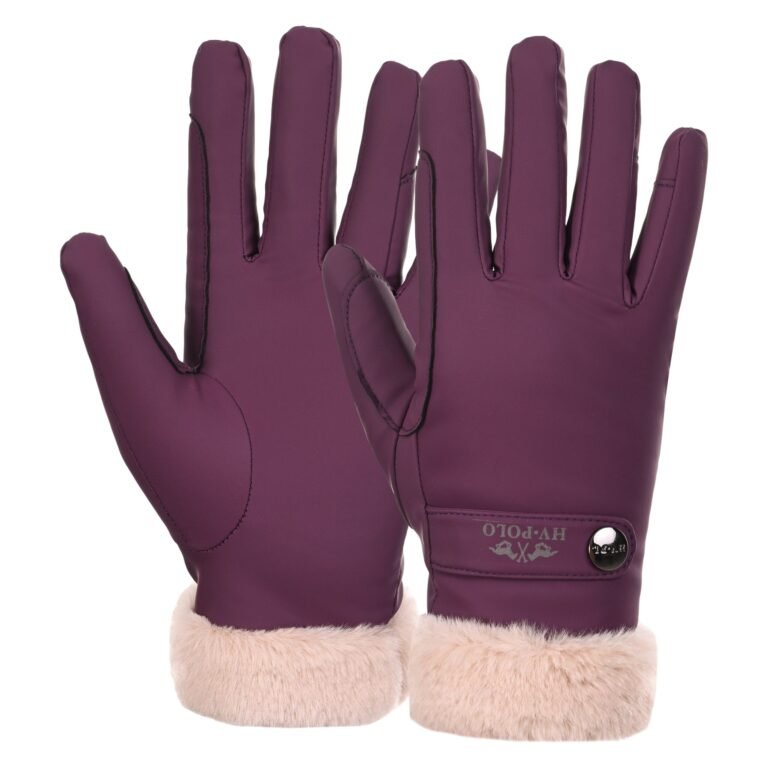 HV POLO - Gants GARNET Wine